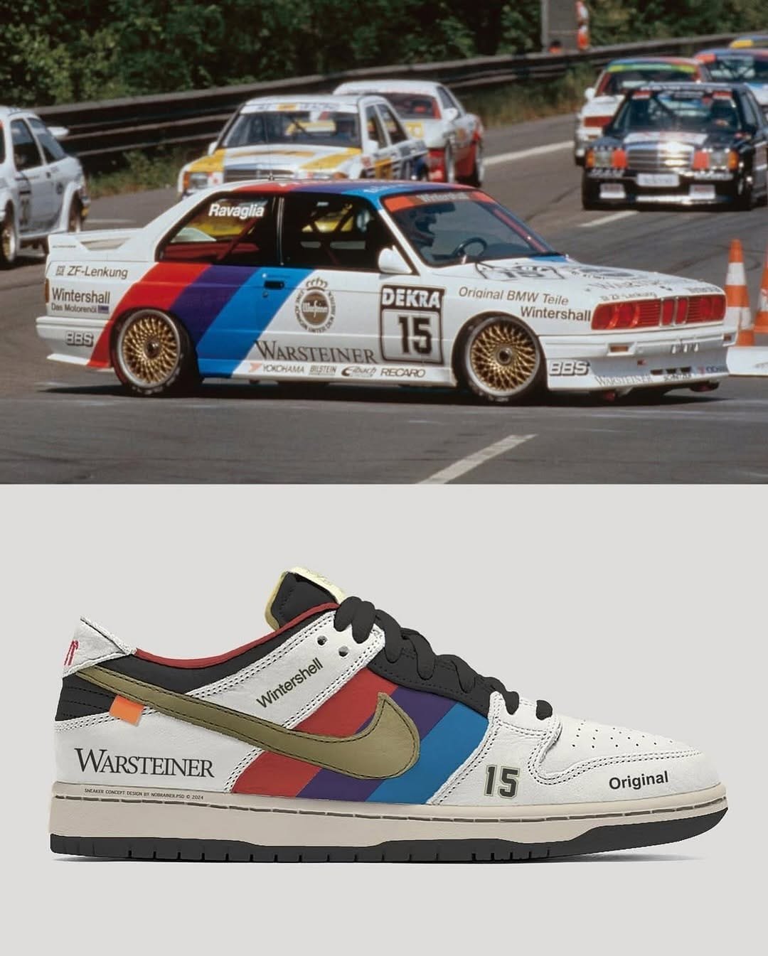 Automotive Inspired Nike Custom Dunks