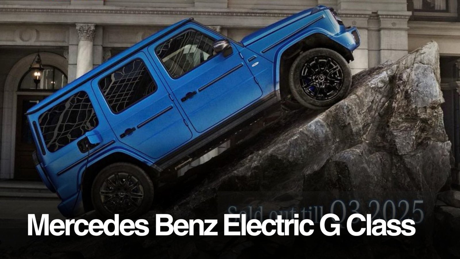 Mercedes Benz Electric G Class Unveils The G580 EQ Sold Out in India 4 Mercedes Benz Electric G Class
