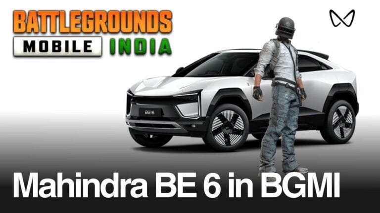 Mahindra BE 6 in BGMI