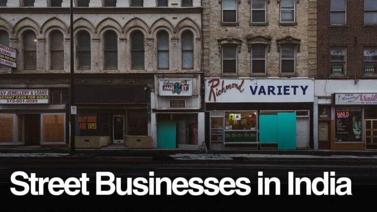 Street Businesses in India