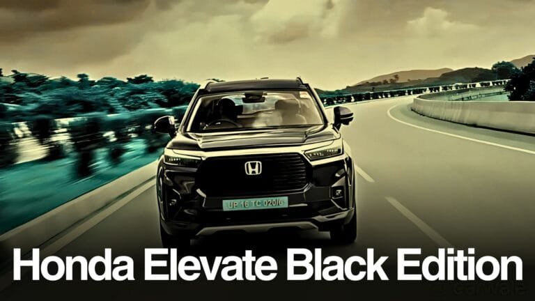 Honda Elevate Black Edition