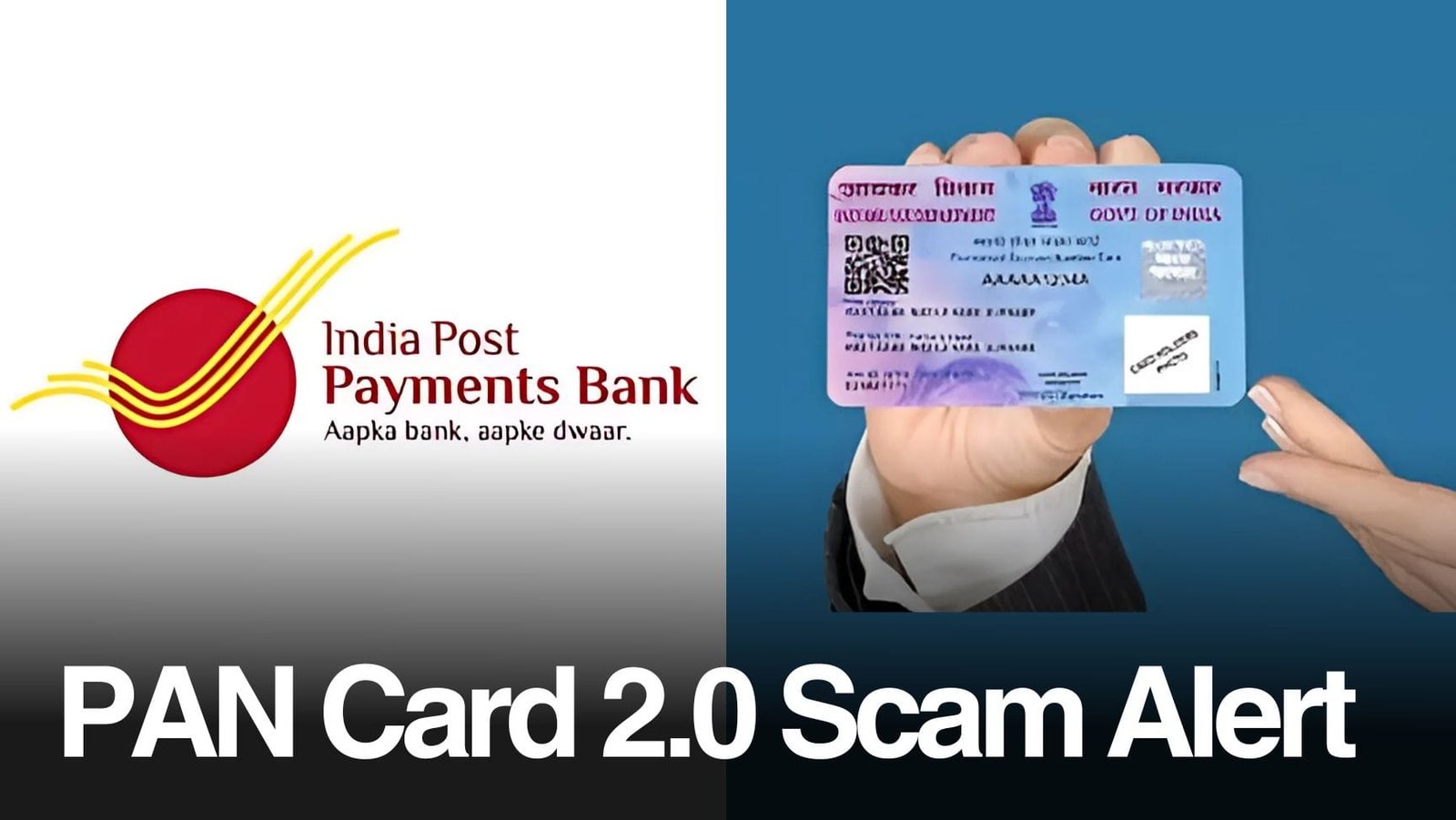 India Post Payments Bank PAN Card 2.0 Scam Alert Stay Safe 4 India Post Payments Bank