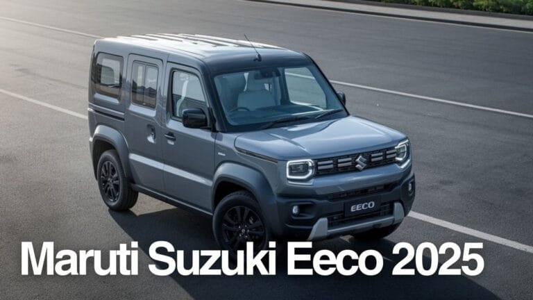 Maruti Suzuki Eeco 2025 Facelift: A Detailed Overview 18 Maruti Suzuki Eeco 2025