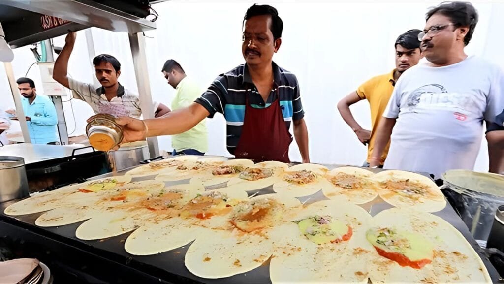 Never Miss This Dosa in Hyderabad The Real Best Dosa's in Old City. 5 Ram ki Bandi Hyderabad